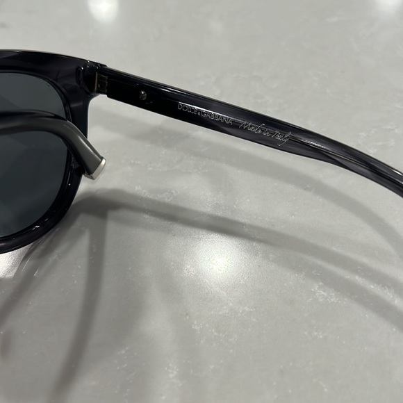 NWOT [Dolce & Gabbana] Men’s Sunglasses Anthracite/Grey BLK 2924/6G w/ Case - Picture 8 of 8